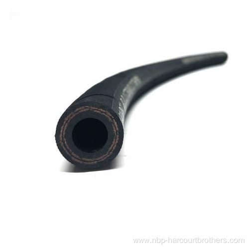 Fiber braided fuel resistant hydraulic rubber hose sae 100r3